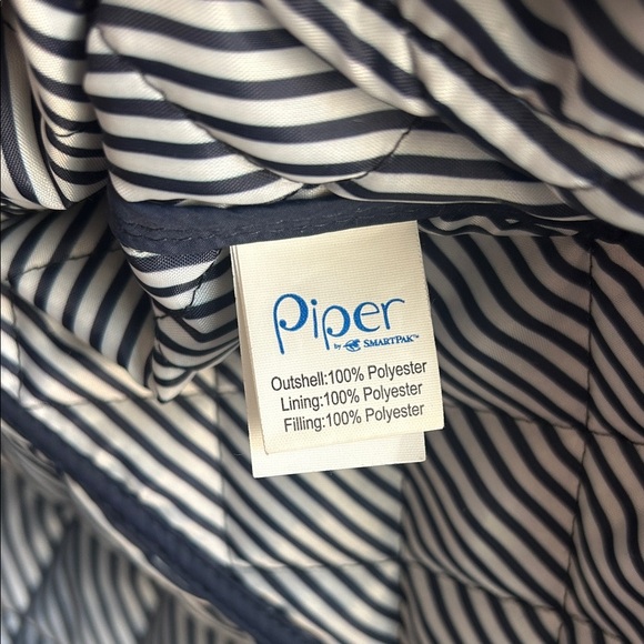 SmartPak Piper Riding Coat Quilted Jacket - Navy Blue | M - Picture 6 of 6